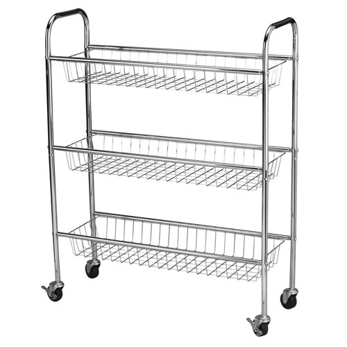 Household Essentials Metal FreeStanding Laundry Cart with Wheels & Reviews Wayfair Canada